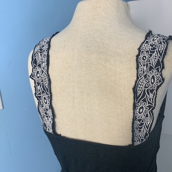 Free People Black Embroidered Dress - Picture 7 of 9